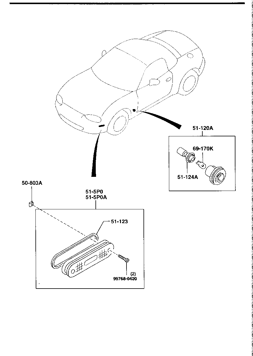 Front Combination Lamps