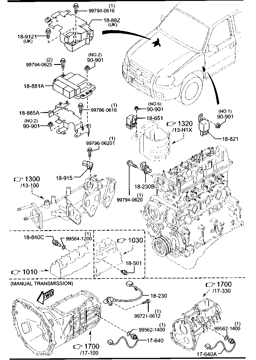 Engine Switches & Relays