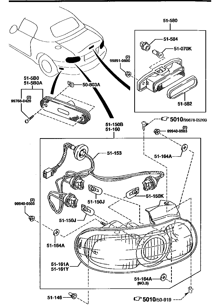 Rear Combination Lamps