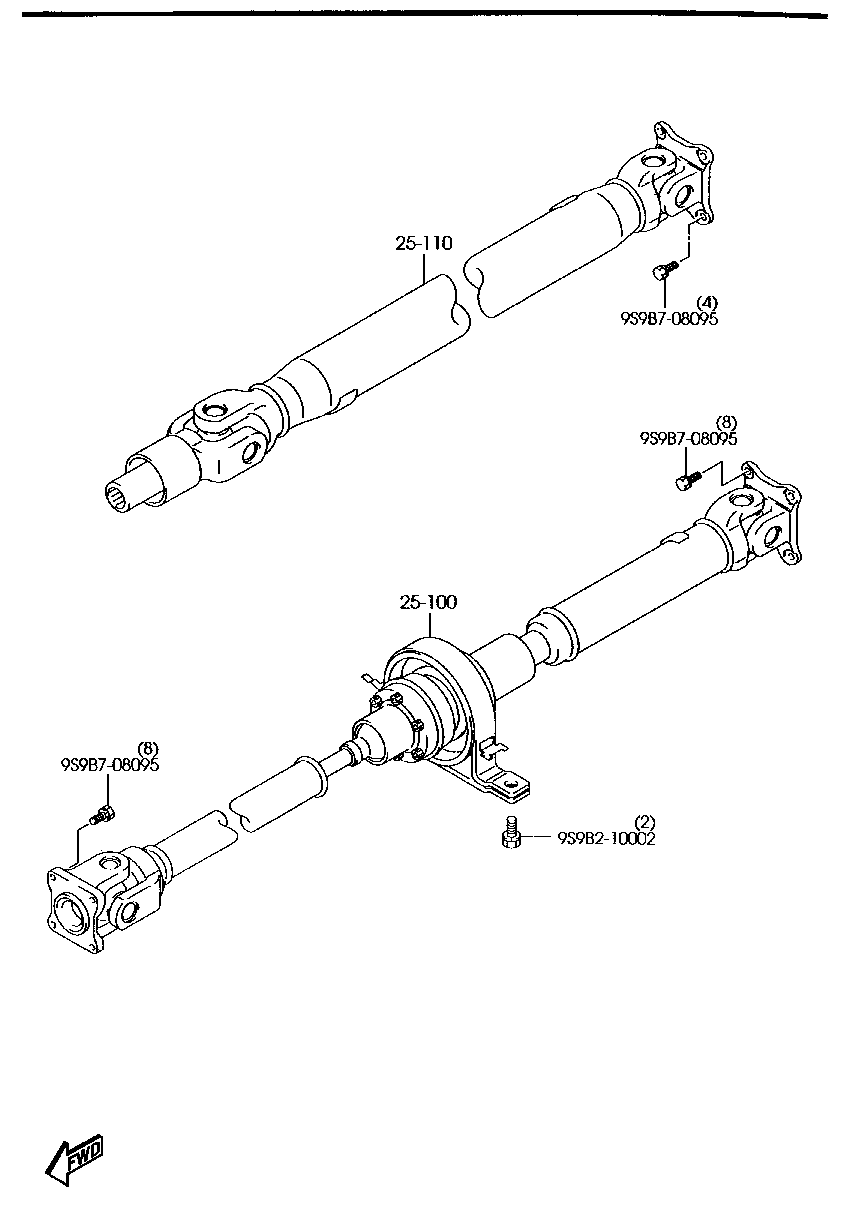 Front Propeller Shaft