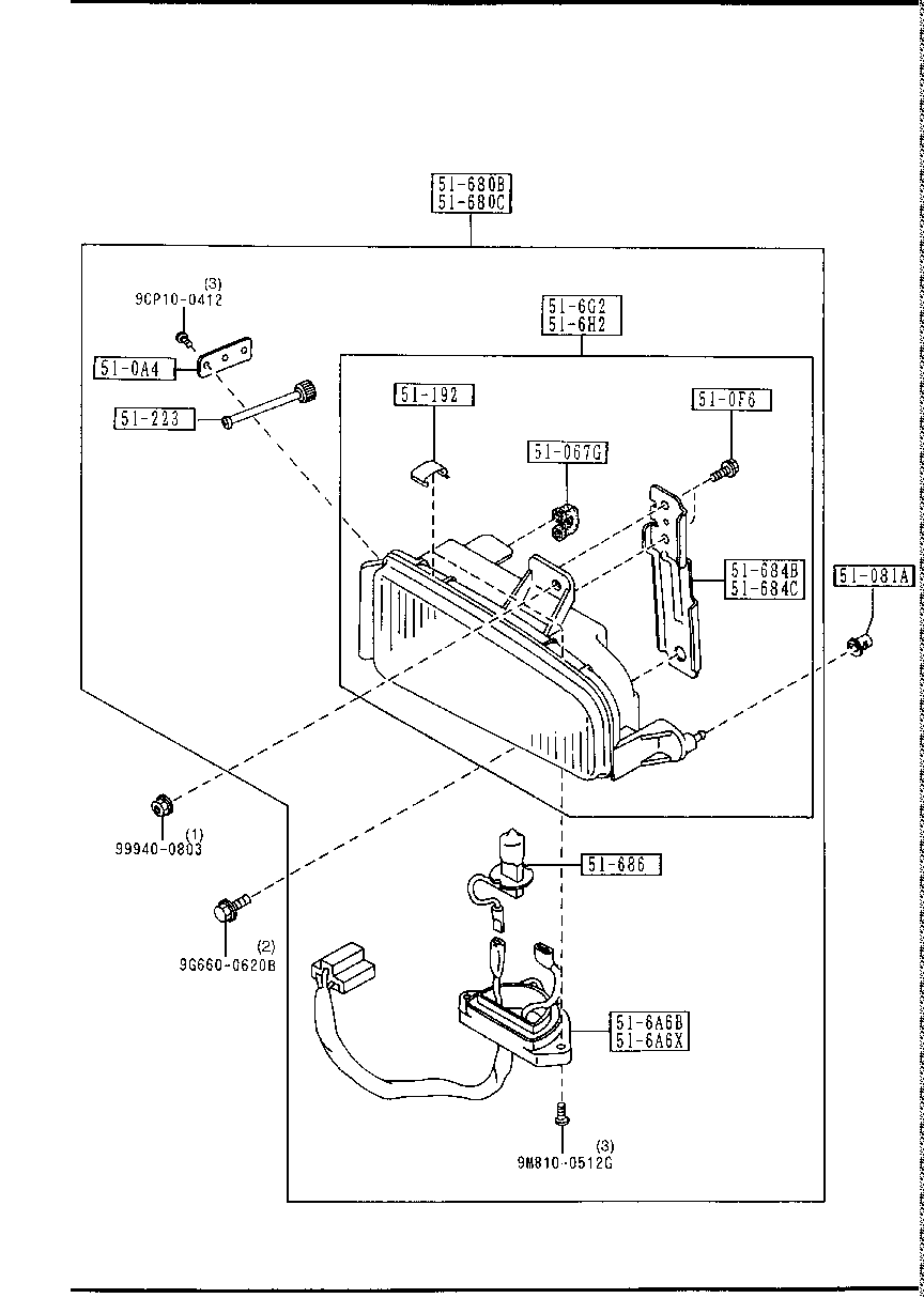 Front Combination Lamps