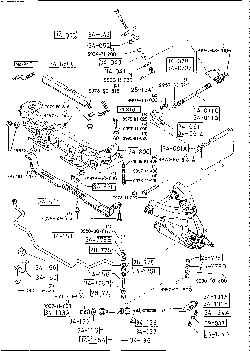 Crossmember & Stabilizer