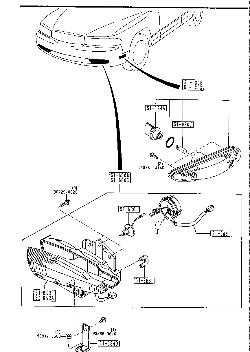 Front Combination Lamps