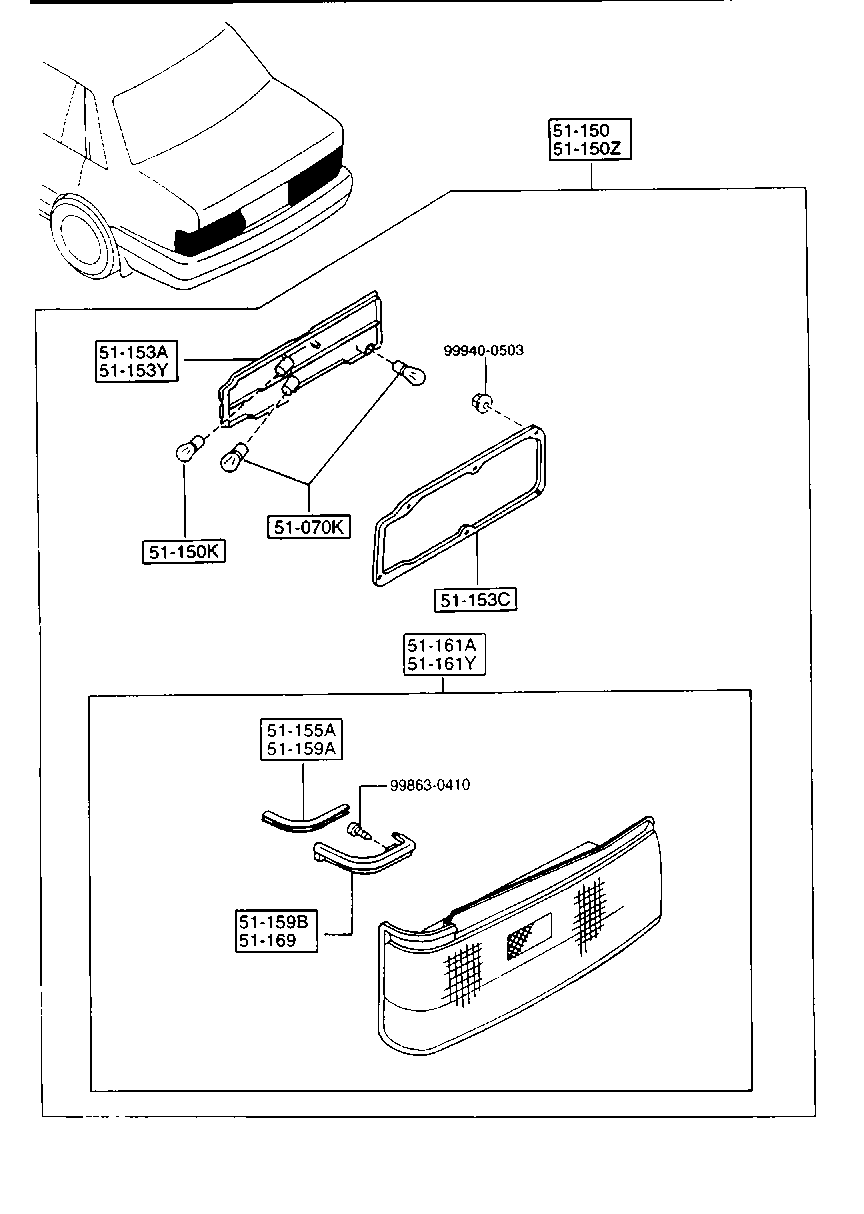 Rear Combination Lamps