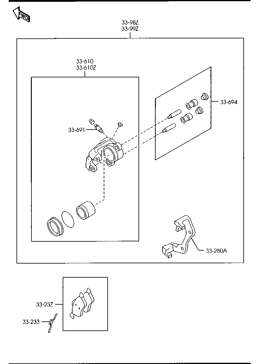 Front Brake Mechanisms