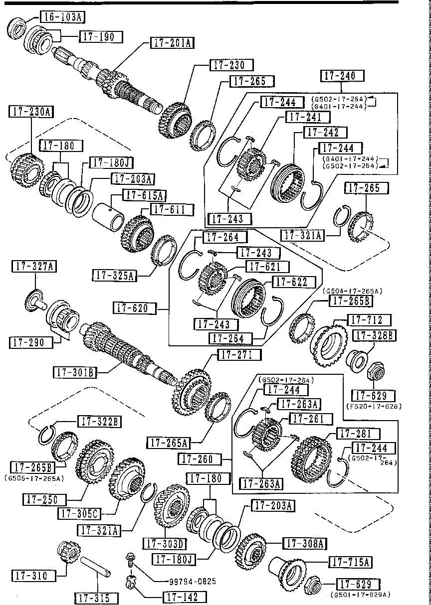 Manual Transmission Gears