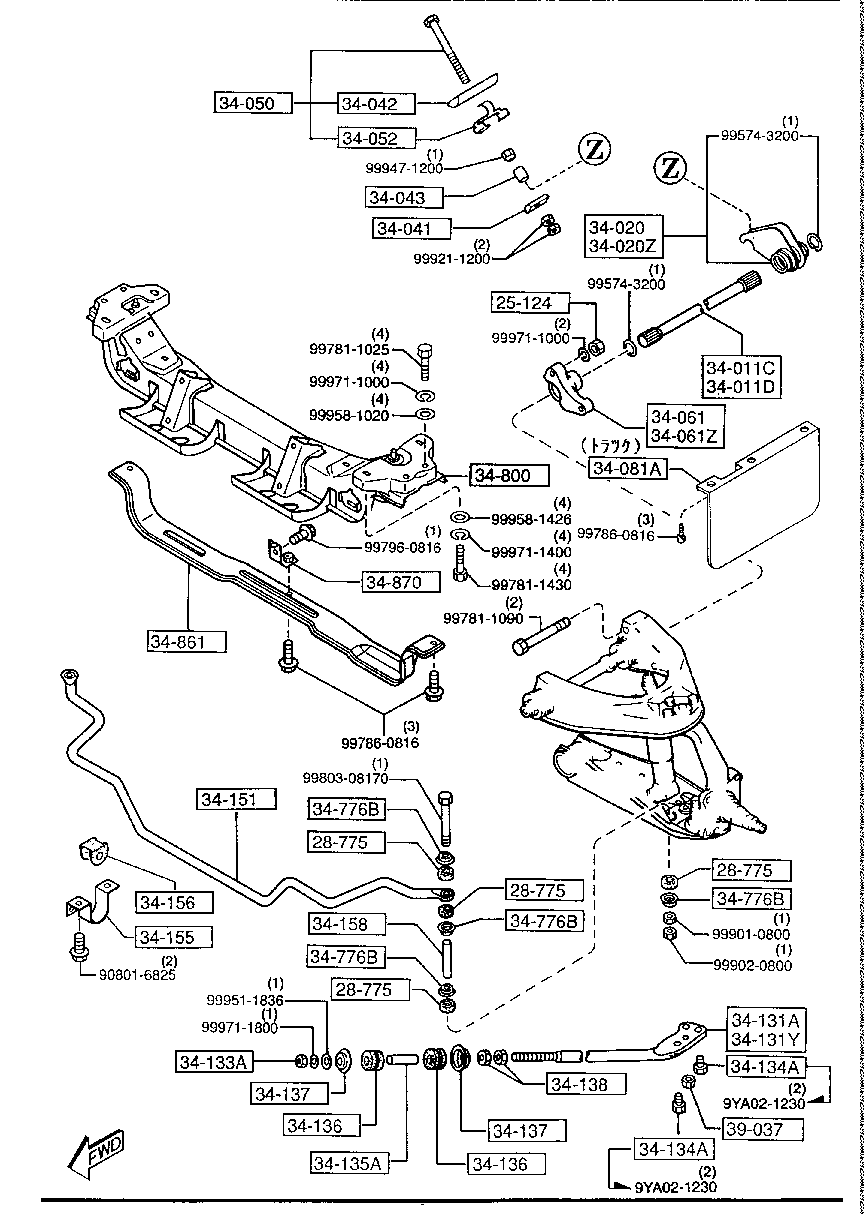 Crossmember & Stabilizer