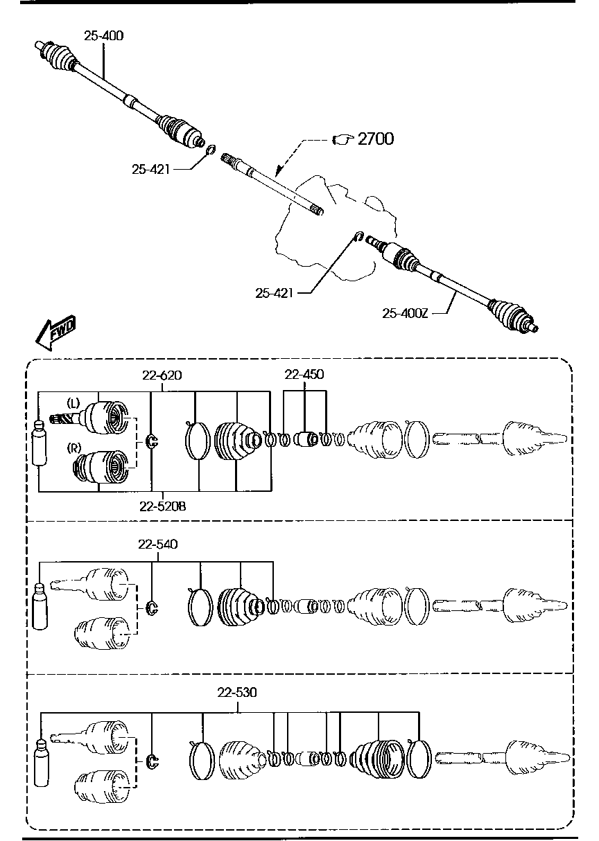 Front Drive Shafts