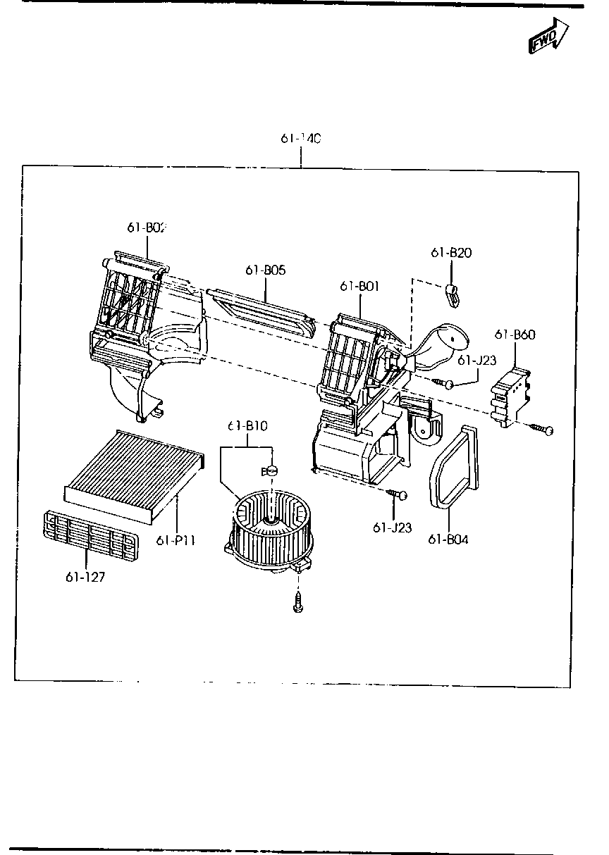 Heater Blower Components