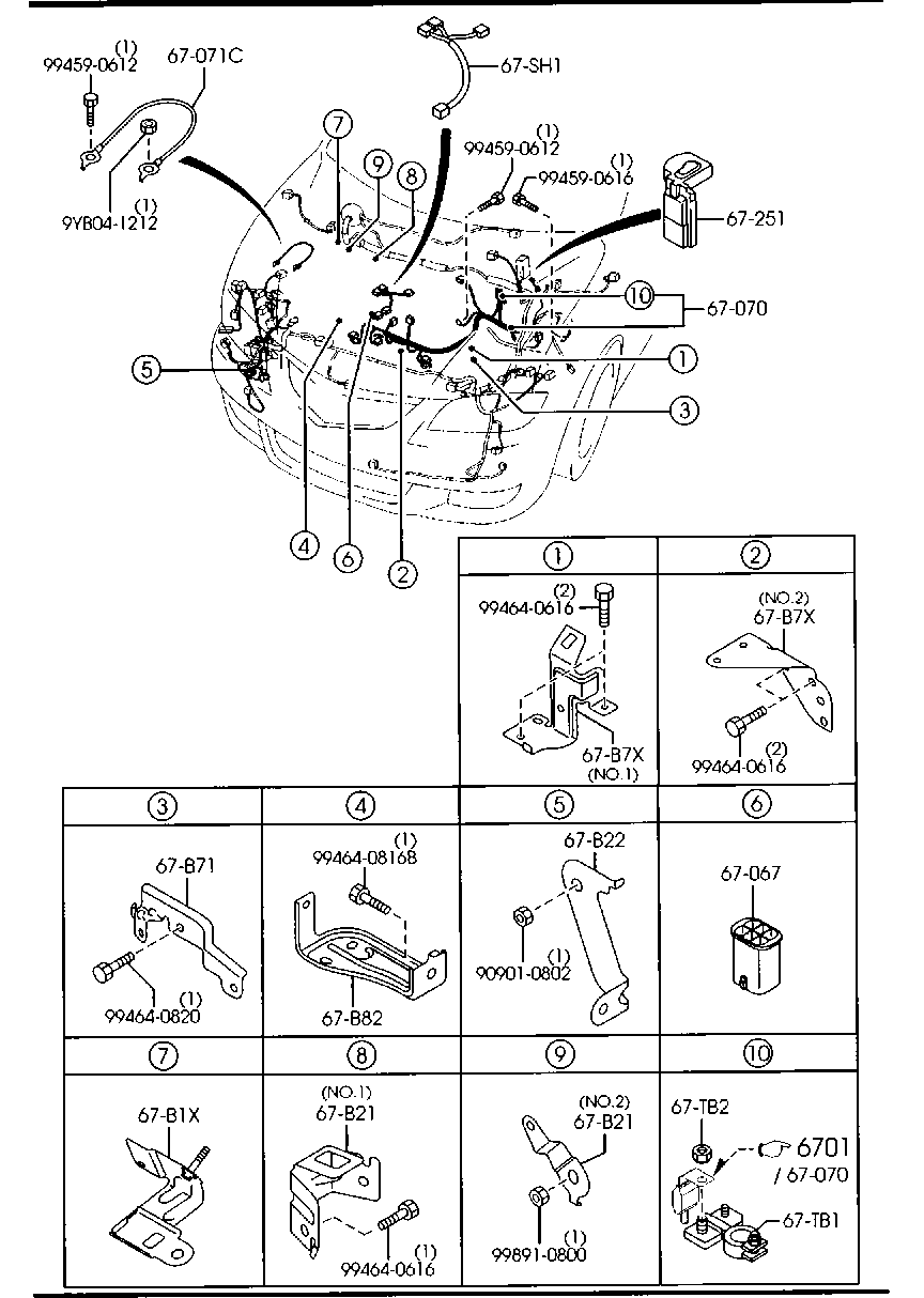 Engine Transmission Wiring Harnesses