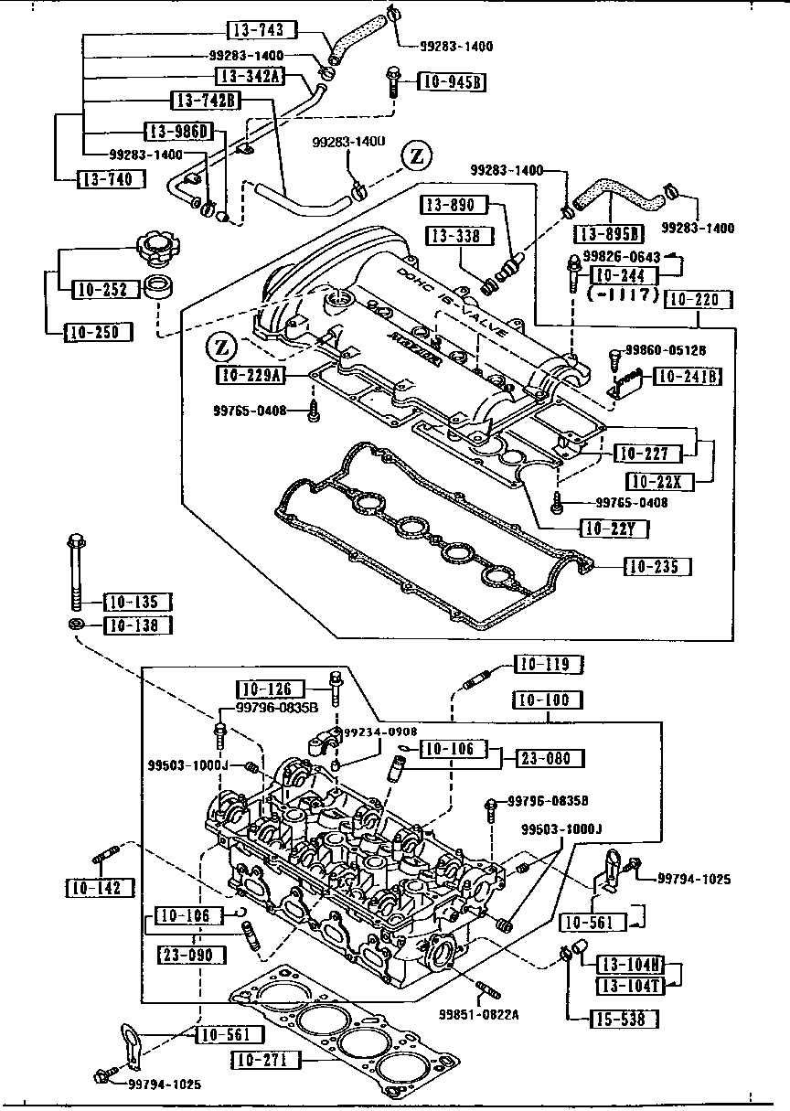 Cylinder Head & Cover