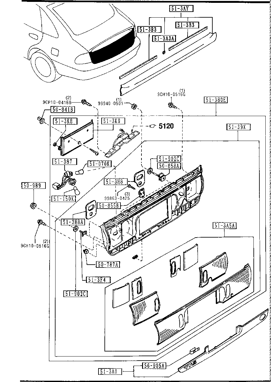 Rear Combination Lamps