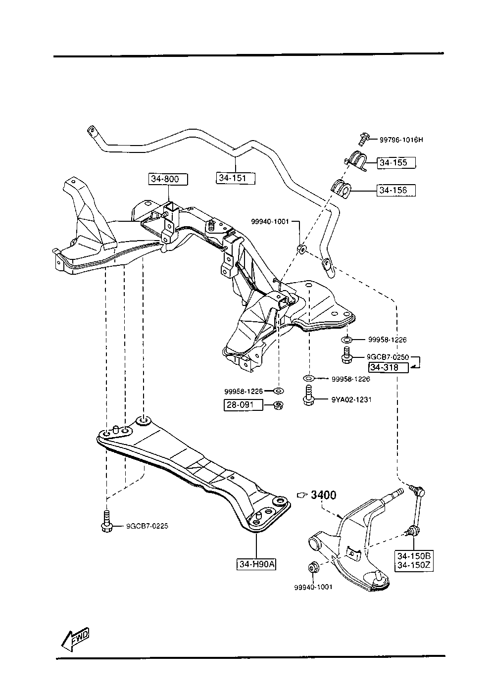 Crossmember & Stabilizer