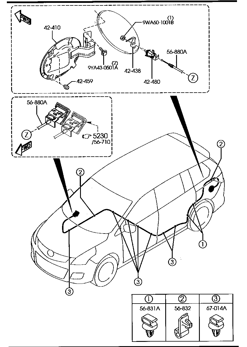 Abridor de tapa de combustible