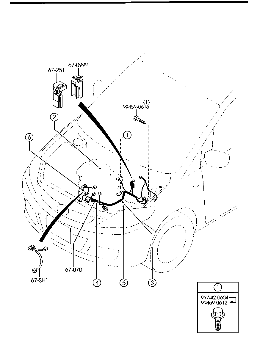 Engine Transmission Wiring Harnesses