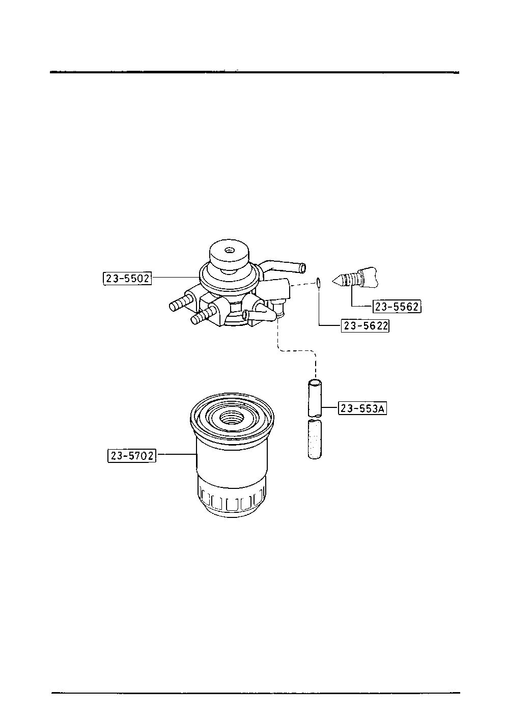 Fuel Filter Components