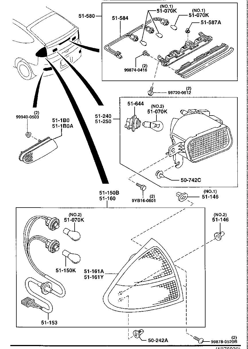 Rear Combination Lamps