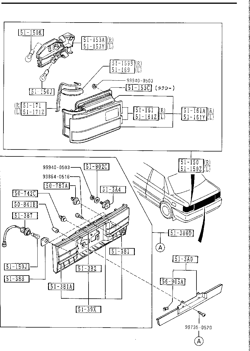 Rear Combination Lamps