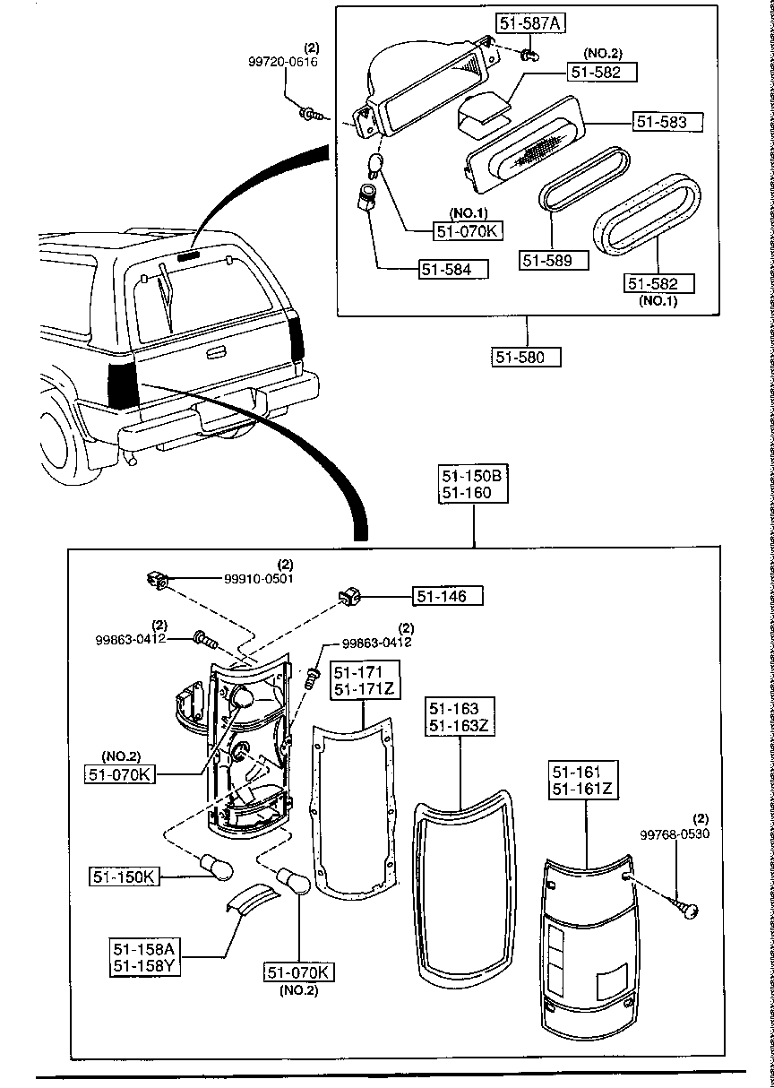 Rear Combination Lamps