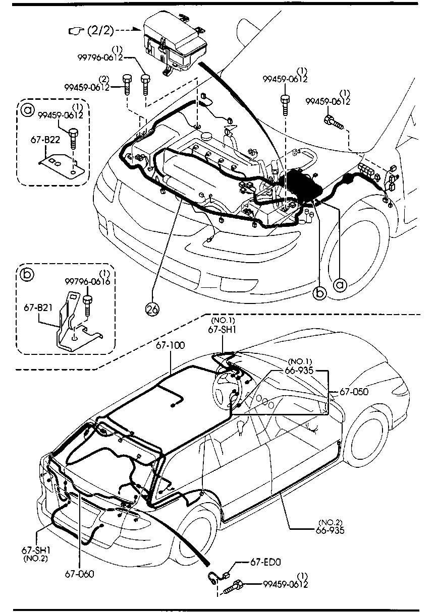 GR4C-67-SH0A Cord,Short Mazda | YoshiParts