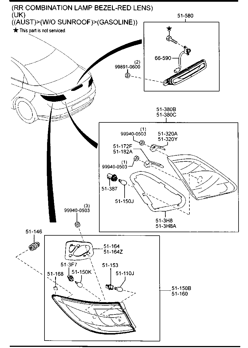 Rear Combination Lamps