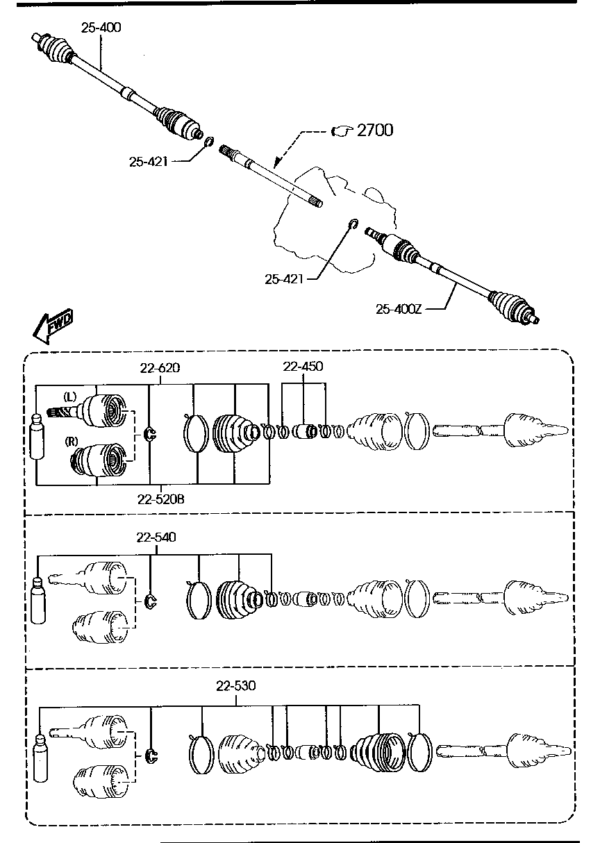 Front Drive Shafts