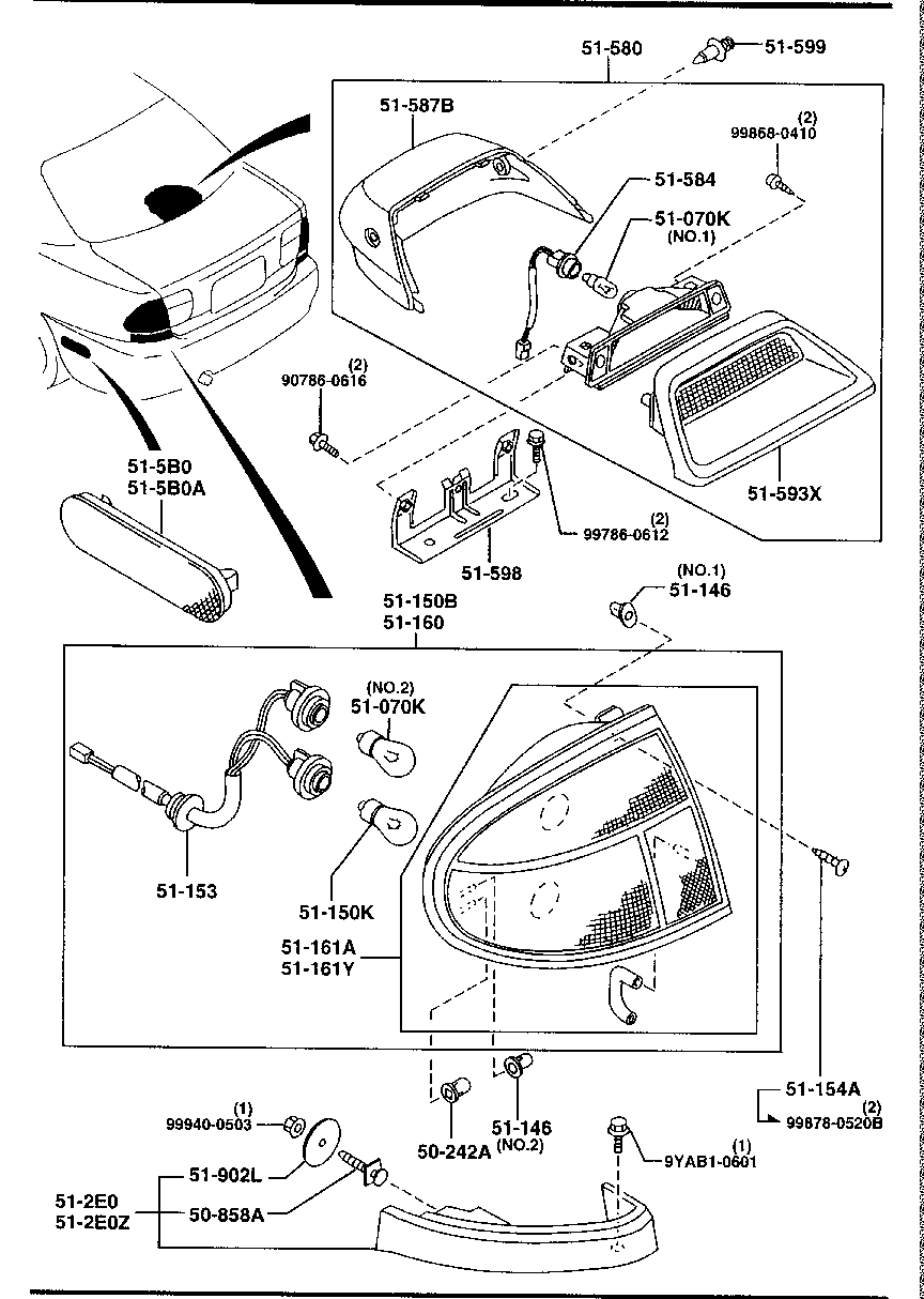 Rear Combination Lamps