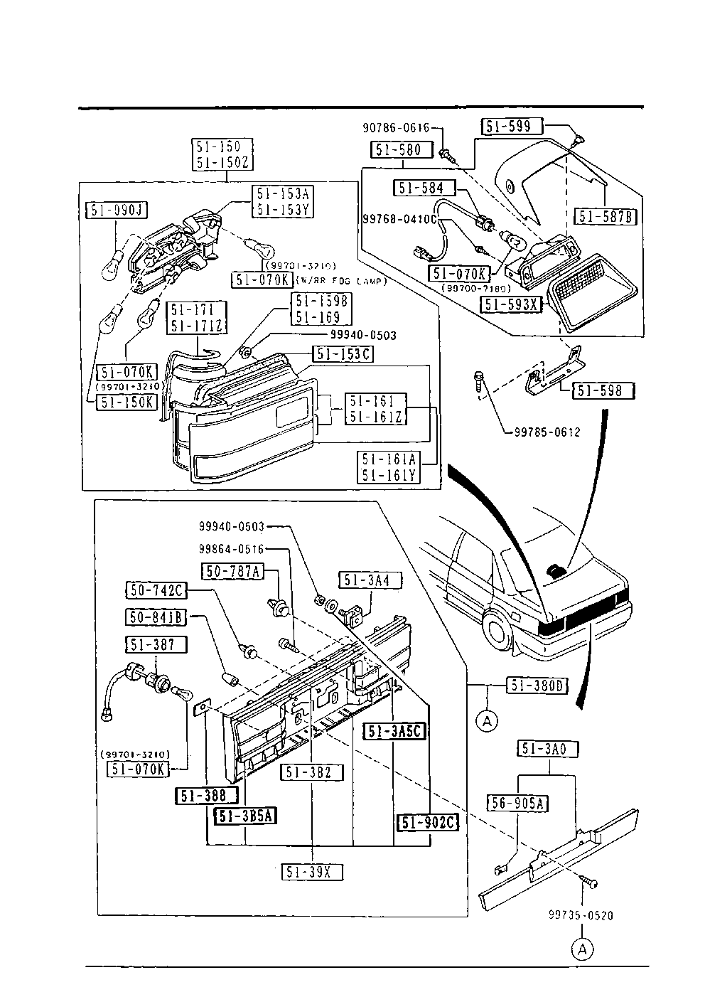 Rear Combination Lamps