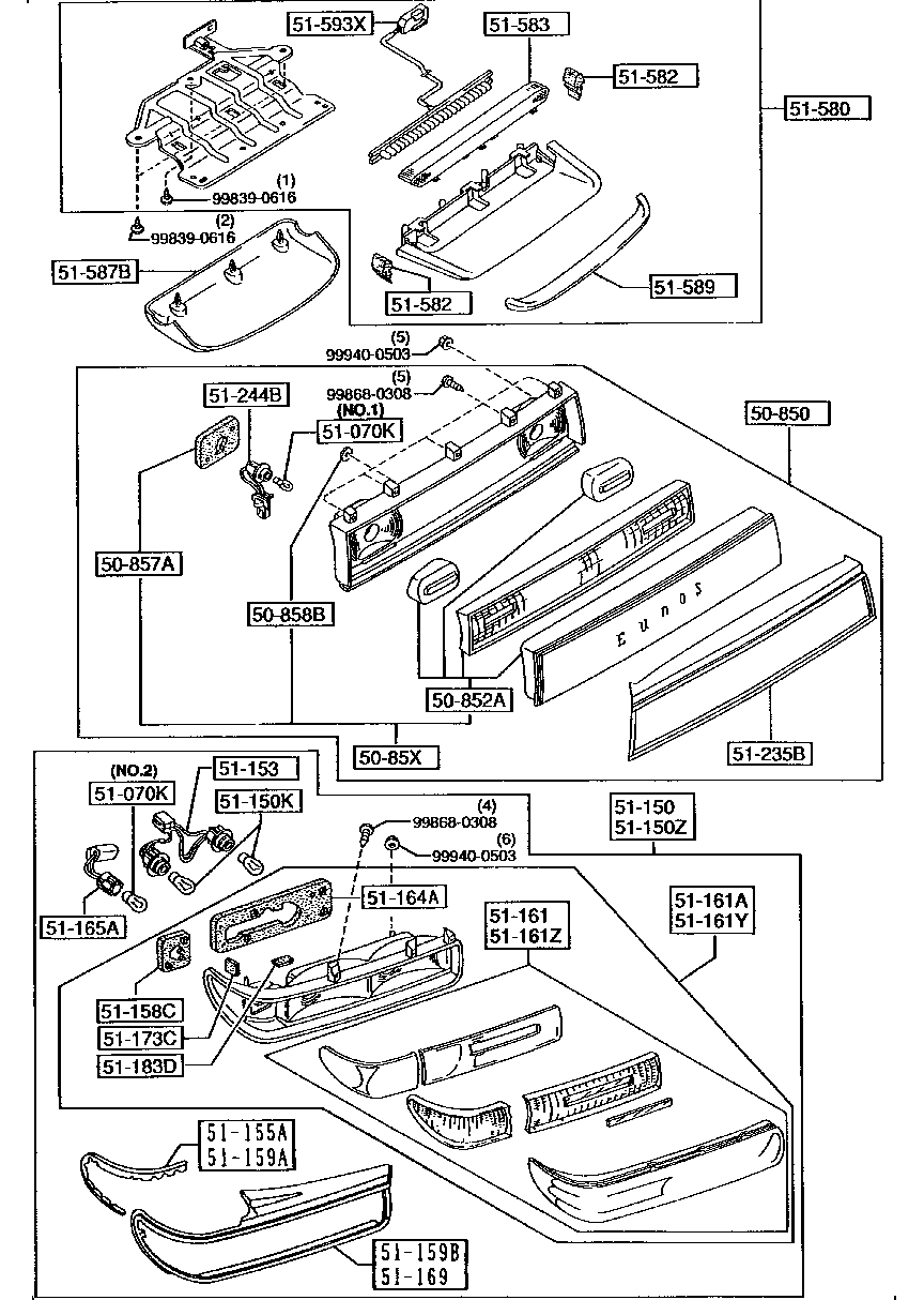 Rear Combination Lamps