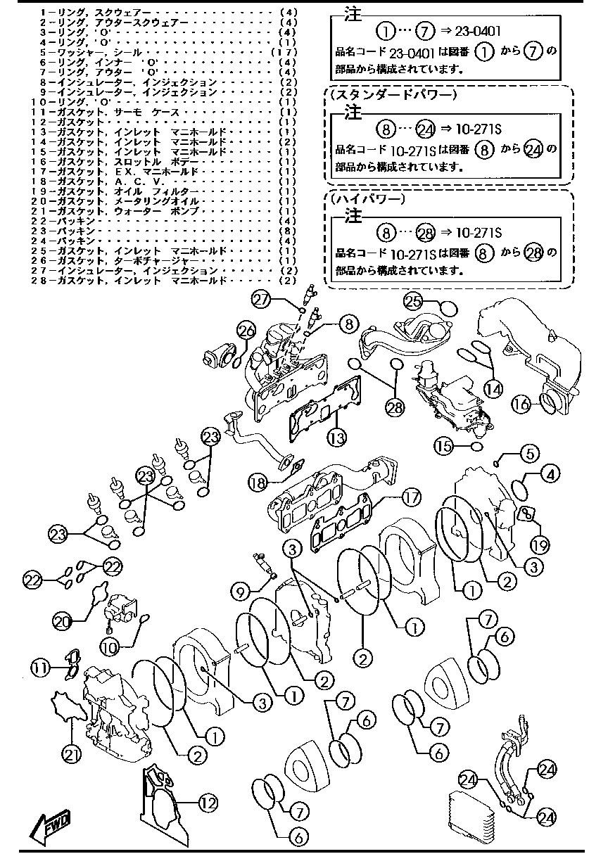 Engine & Gasket Sets