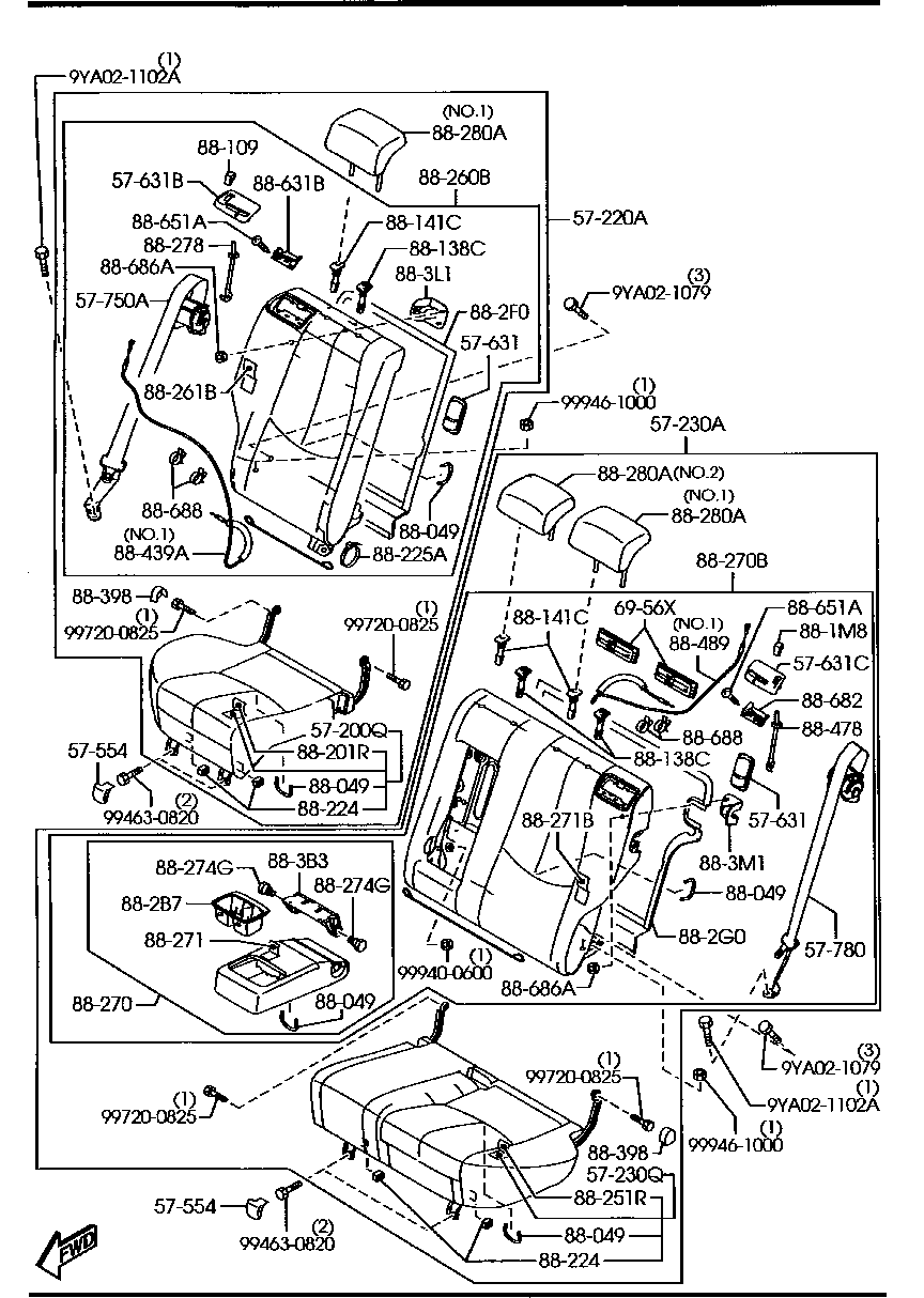 Rear Seats