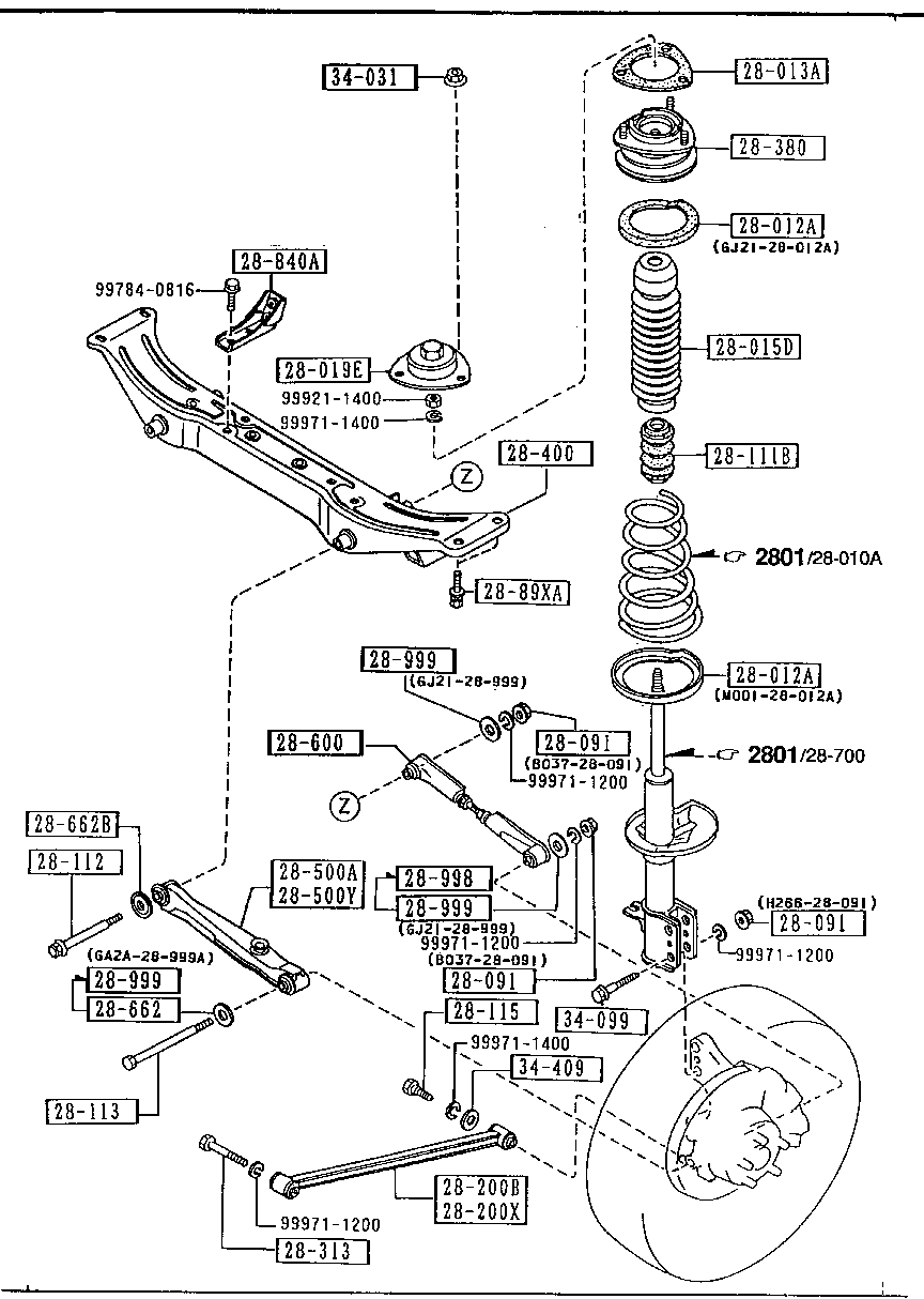Rear Suspension Mechanisms