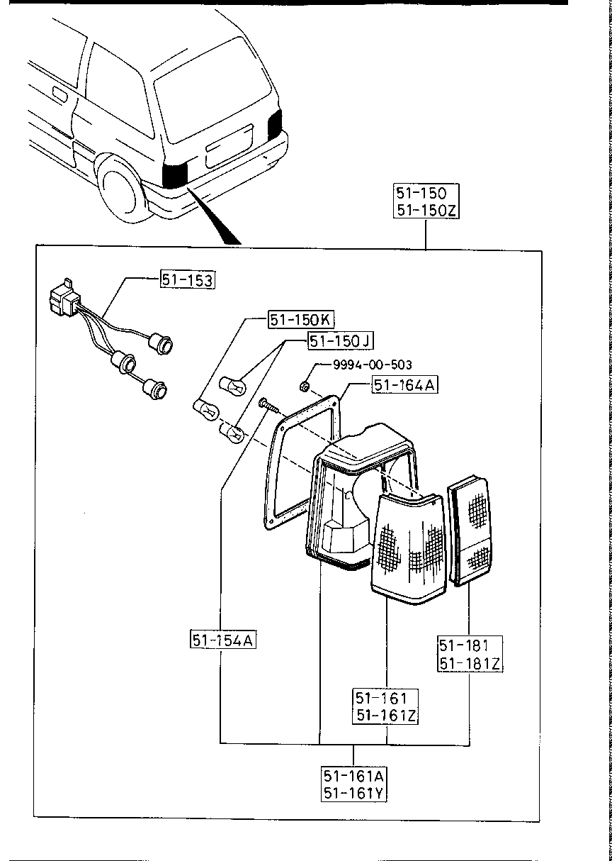 Rear Combination Lamps