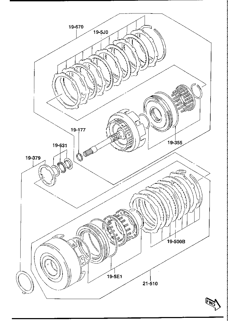 Automatic Transmission Clutch & Planetary Gear