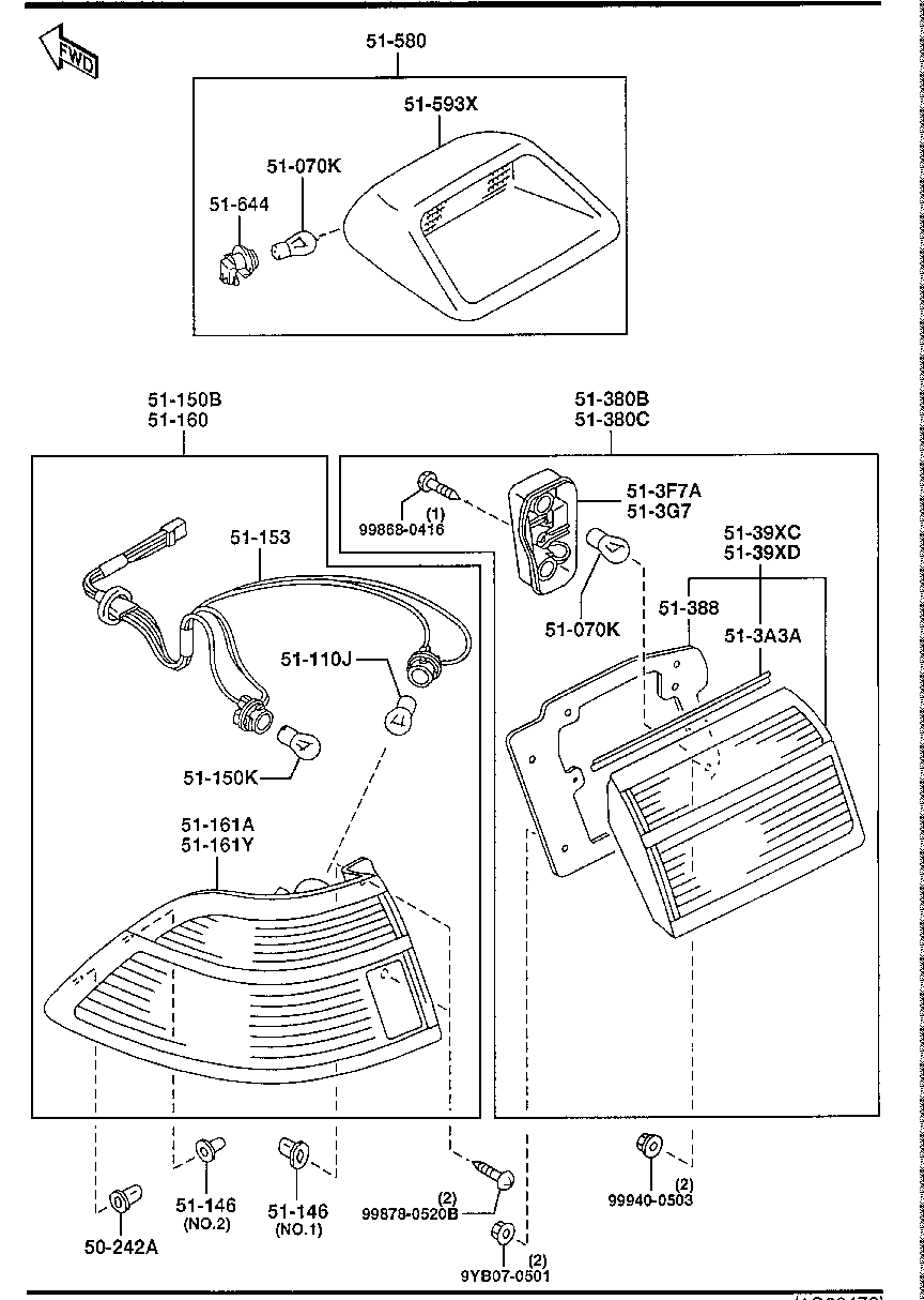 Rear Combination Lamps