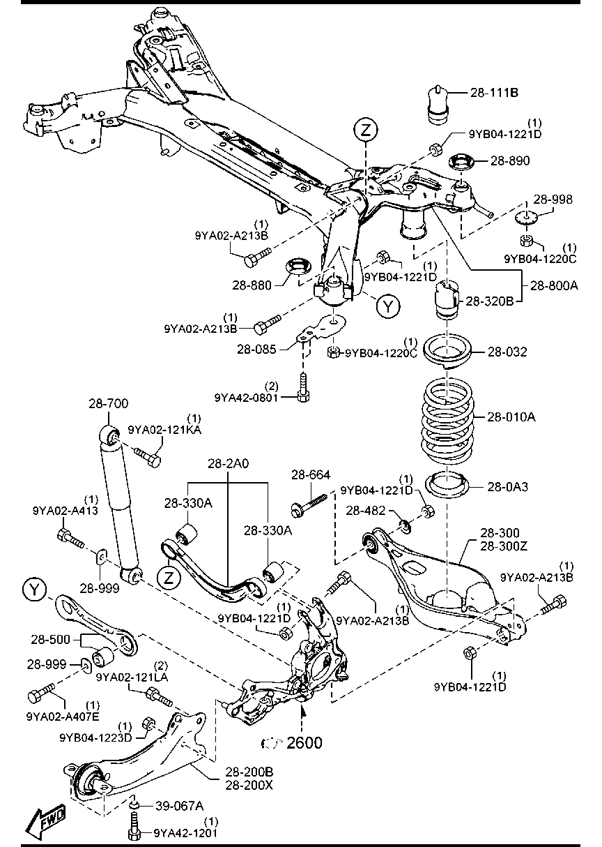 Rear Suspension Mechanisms