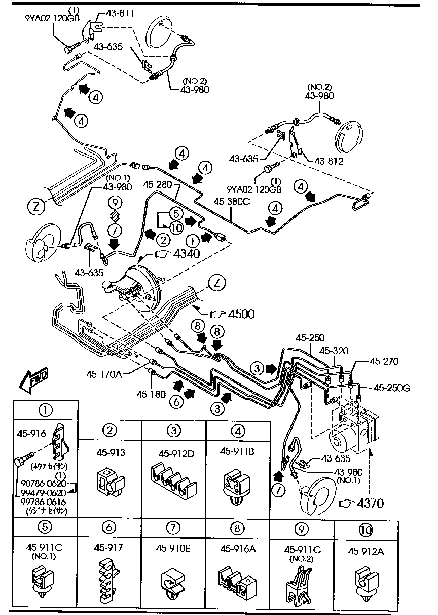 Brake Pipings