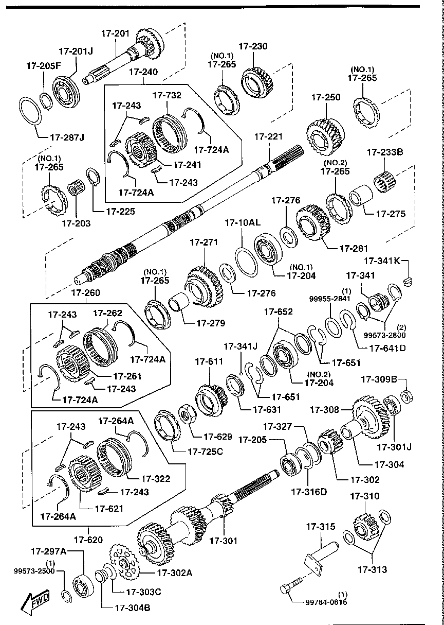Manual Transmission Gears