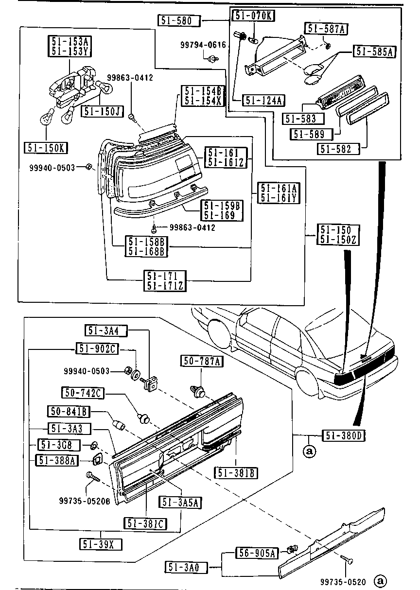 Rear Combination Lamps