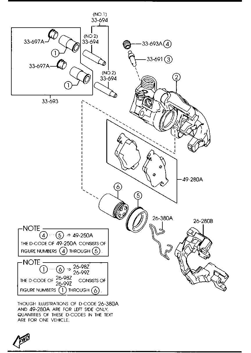 Rear Brake Mechanisms