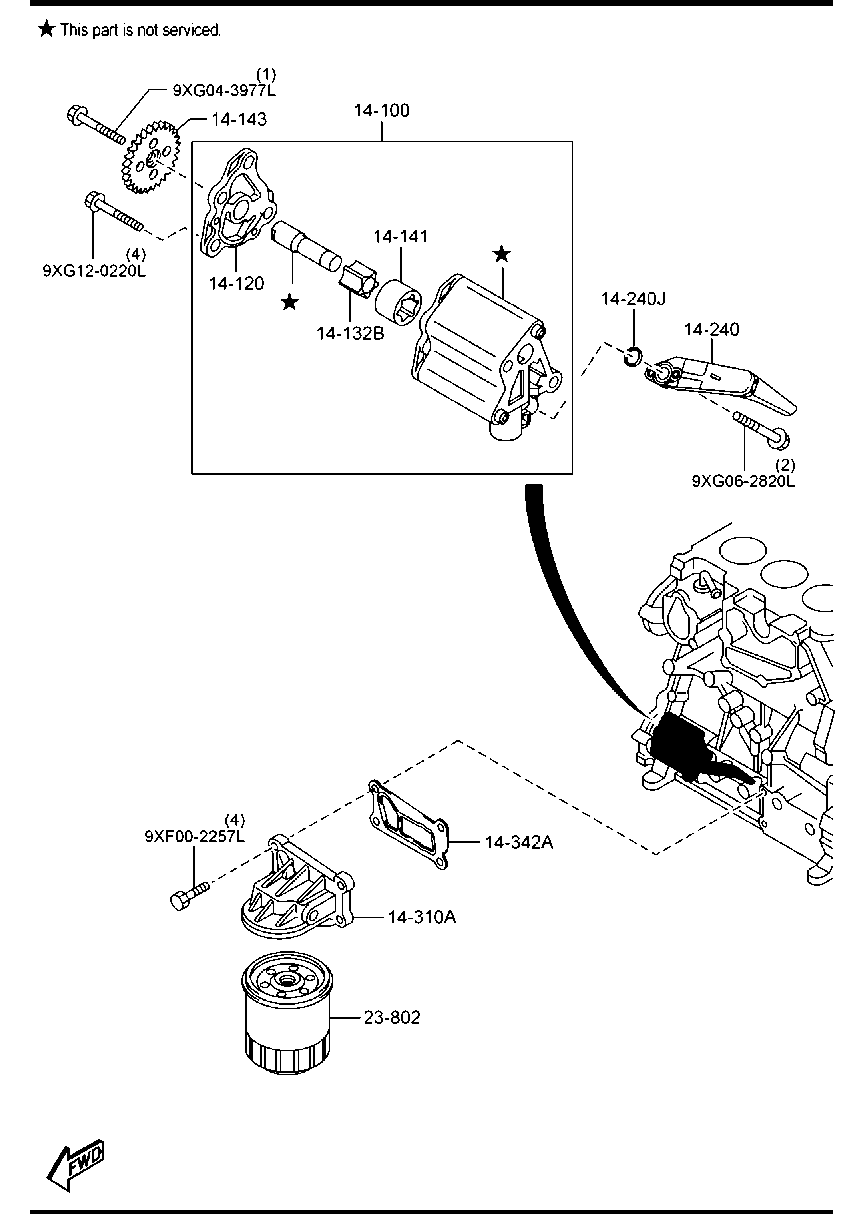 Oil Pump, Filter