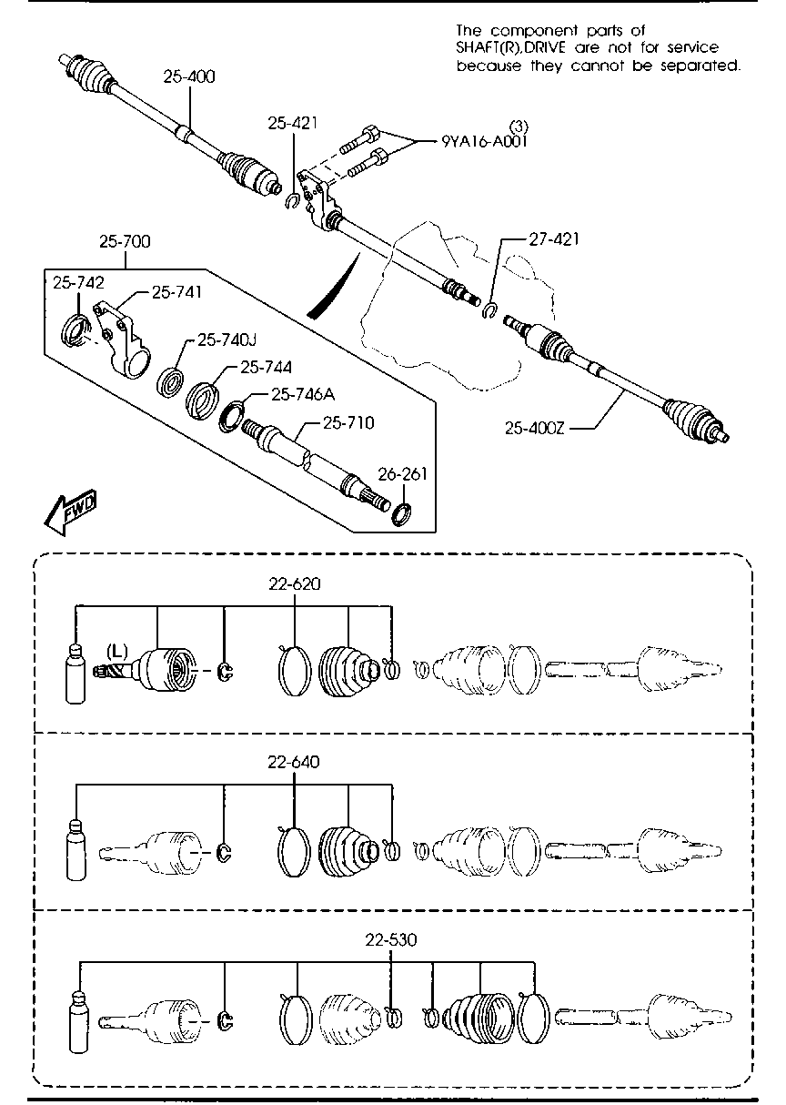 Front Drive Shafts