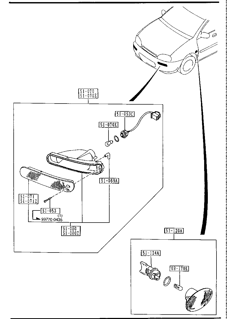 Front Combination Lamps