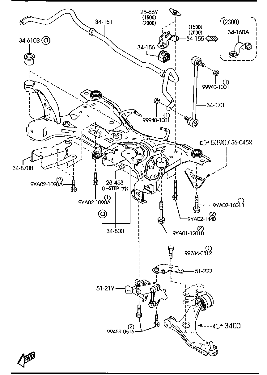 Crossmember & Stabilizer