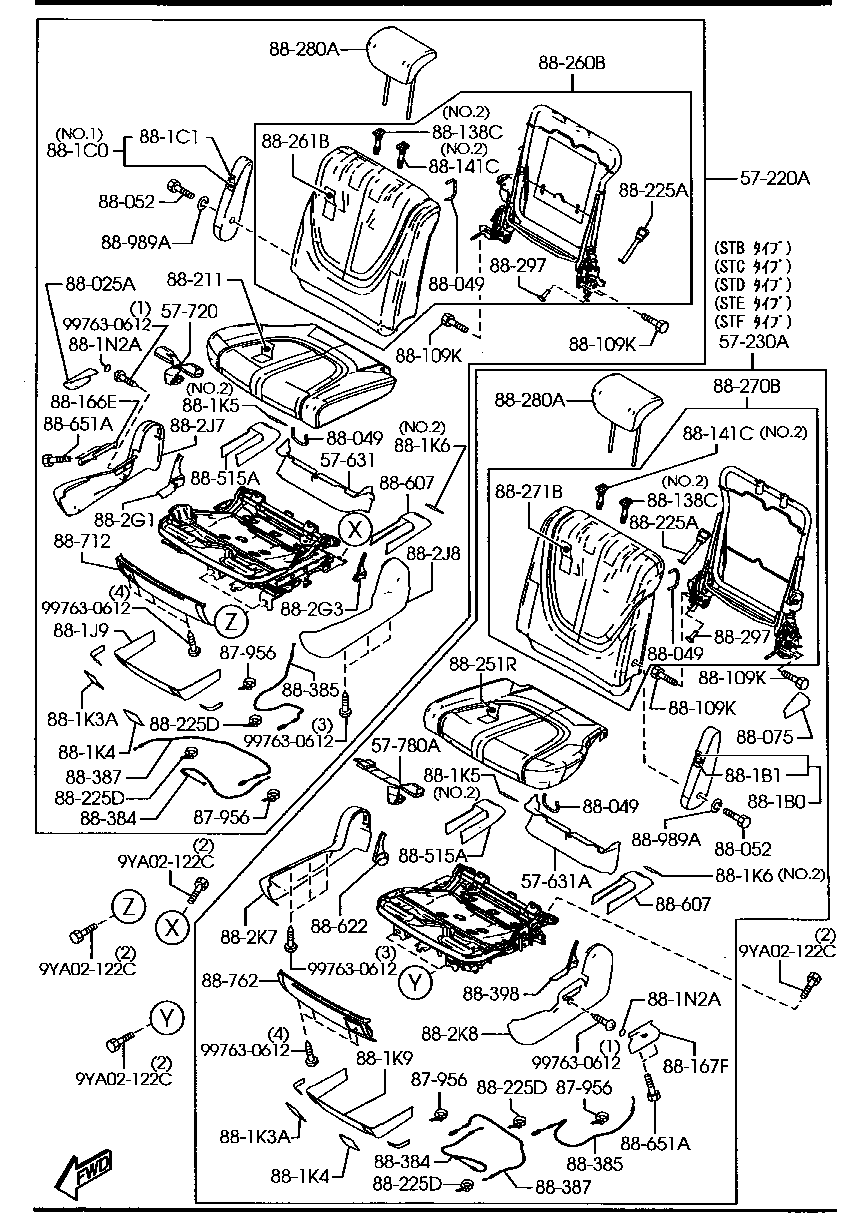 Rear Seats