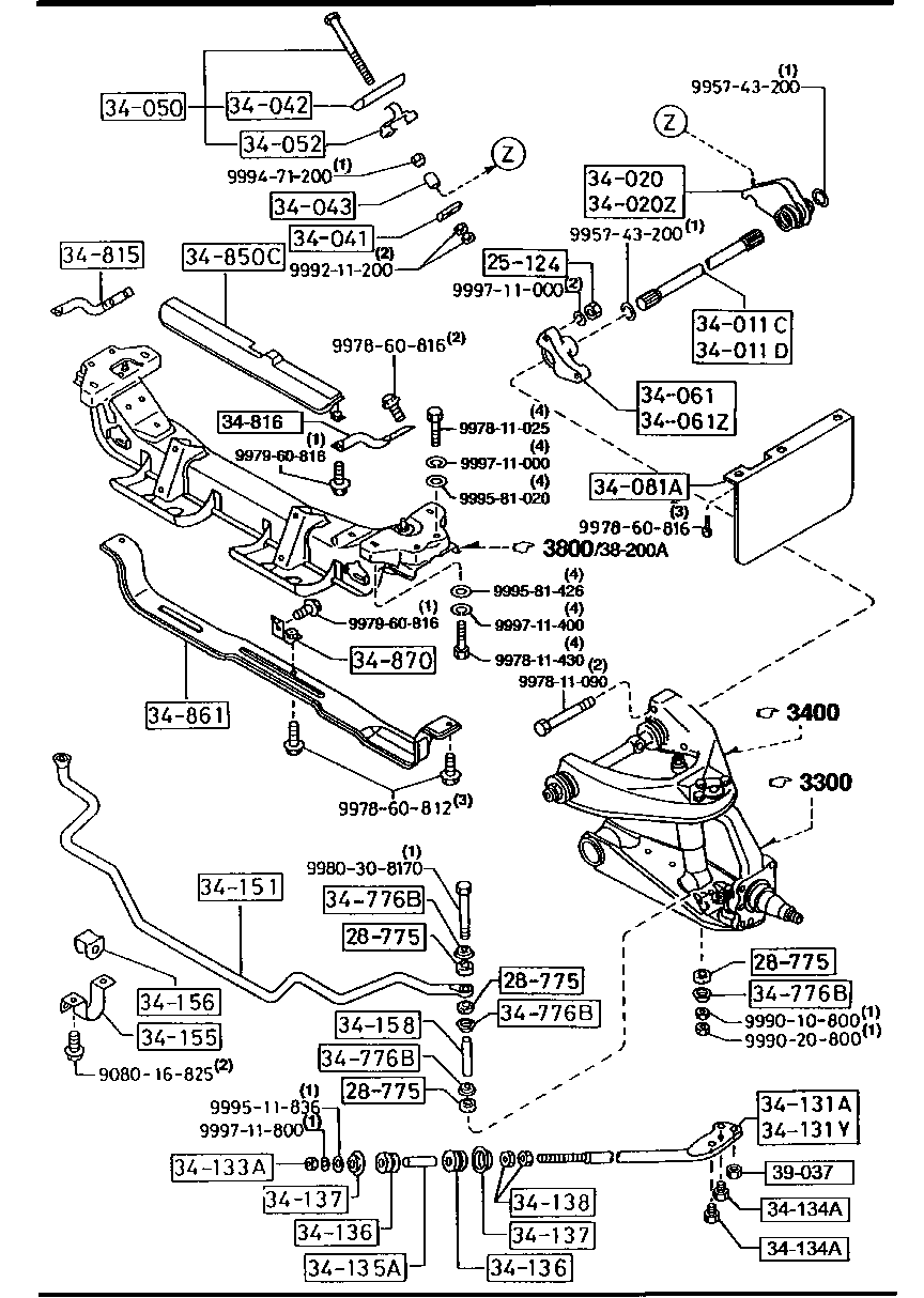 Crossmember & Stabilizer