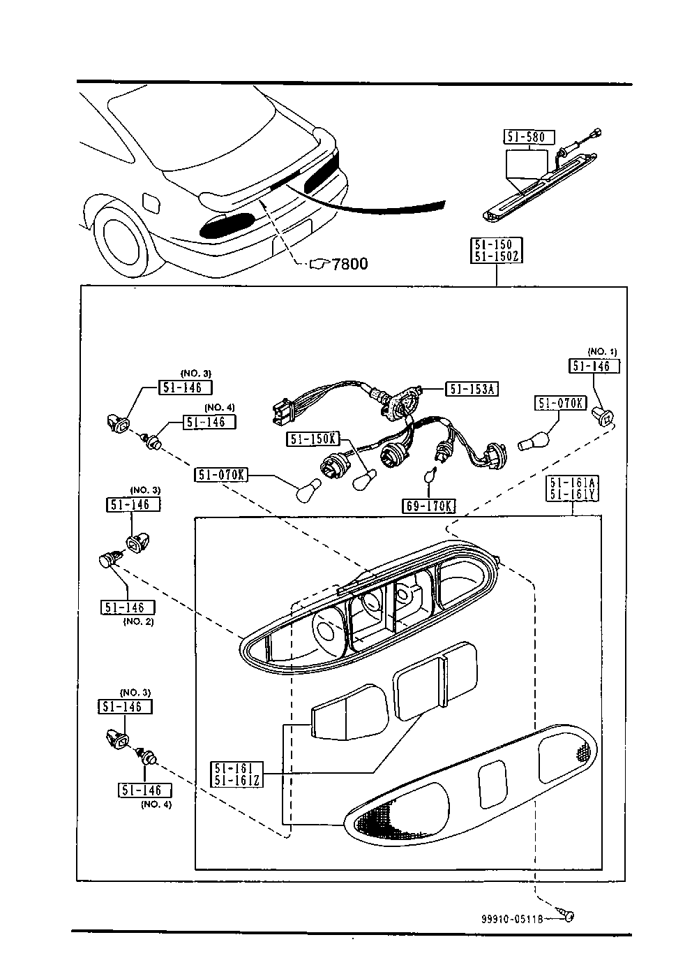 Rear Combination Lamps