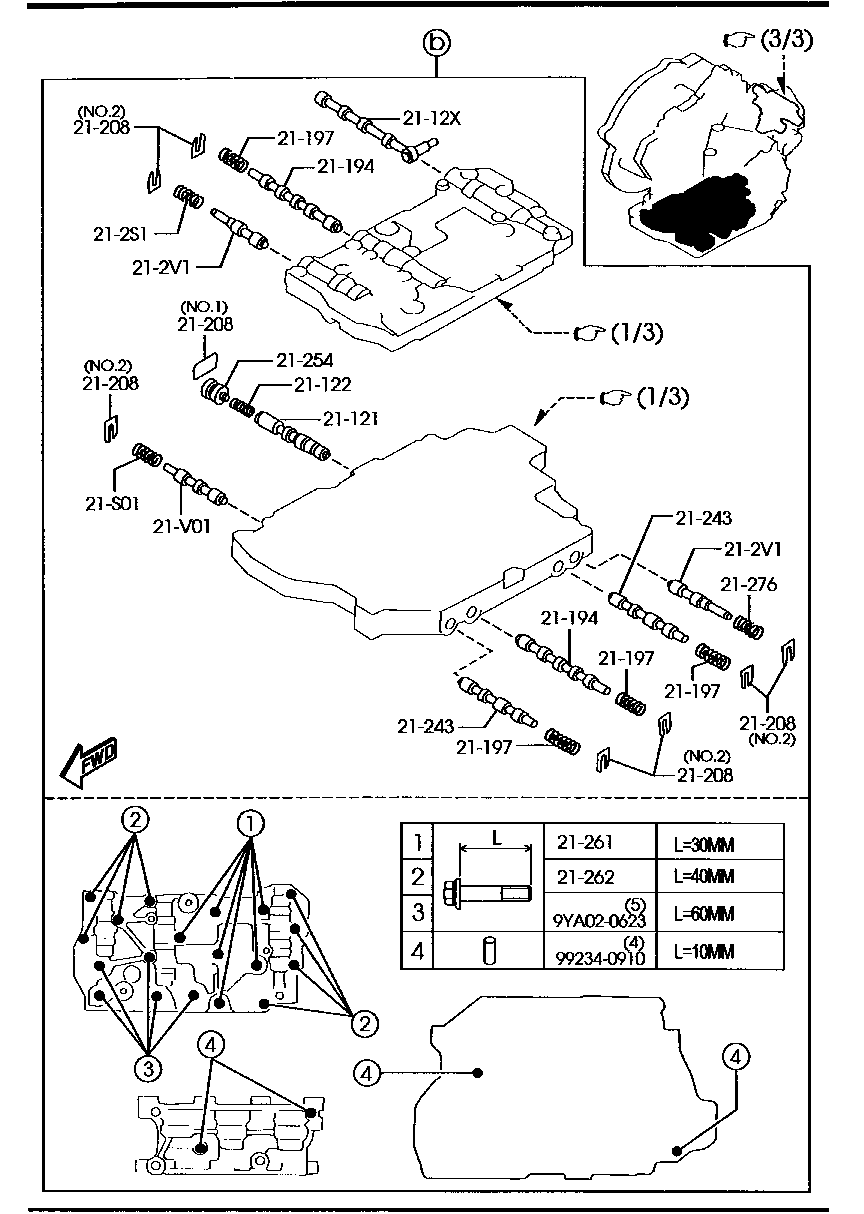 Automatic Transmission Control Valve