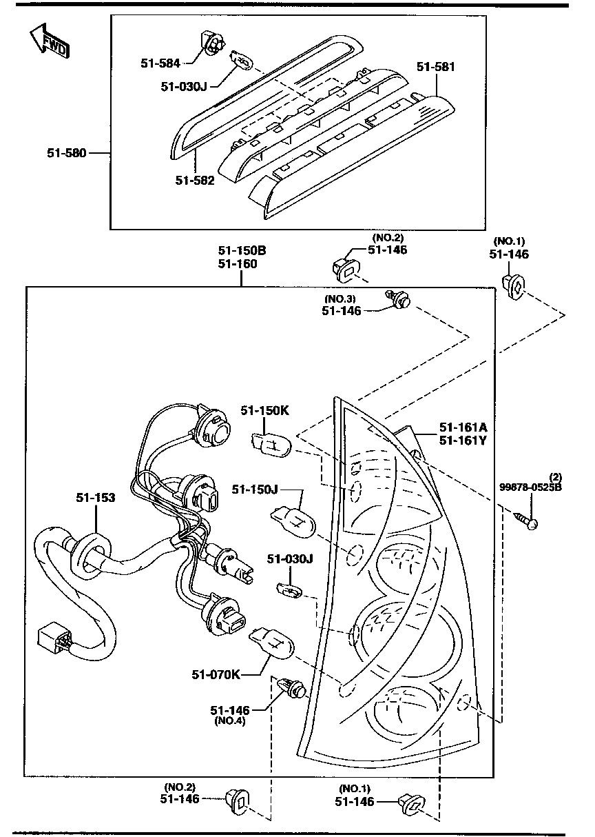 Rear Combination Lamps