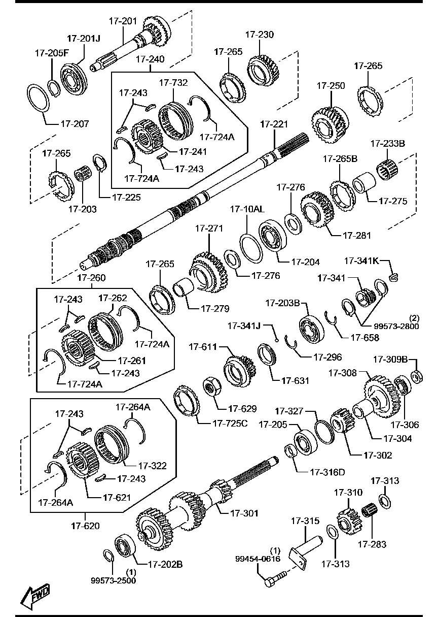 Manual Transmission Gears